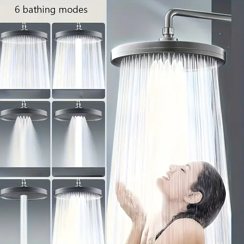 Home Bathroom Taps - High Pressure Top Rain Shower Heads