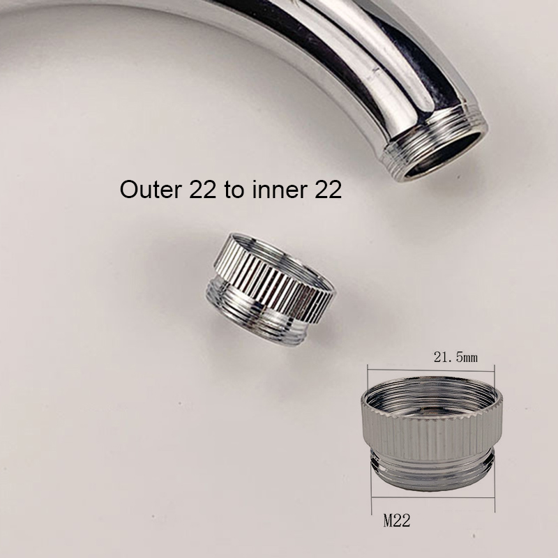 Home Bathroom Taps - Metal Kitchen Faucet Adapter 20.9/21.8mm to