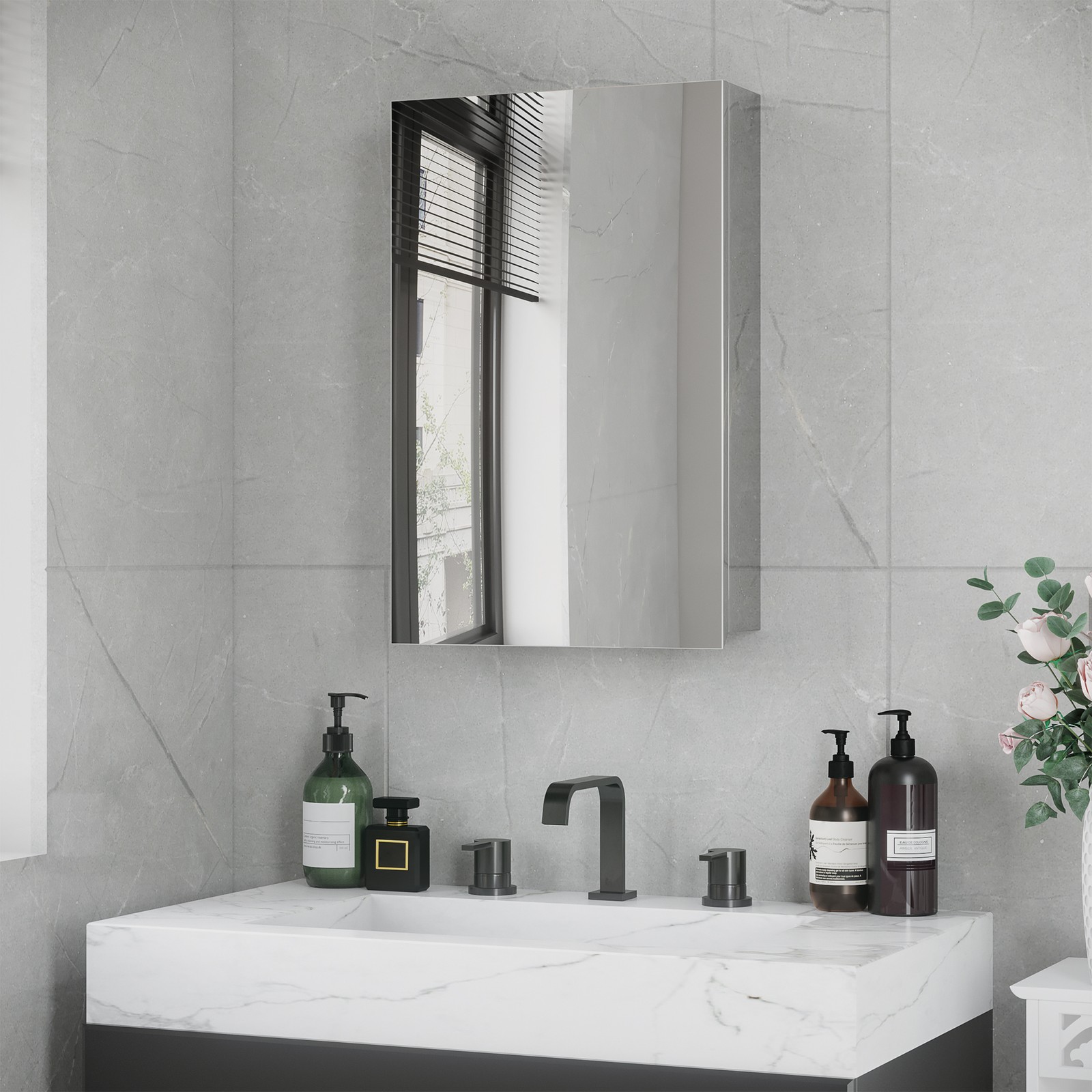 Bathroom Cabinet Mirror - Bathroom Cabinet Wall Mounted Mirror Cabinet