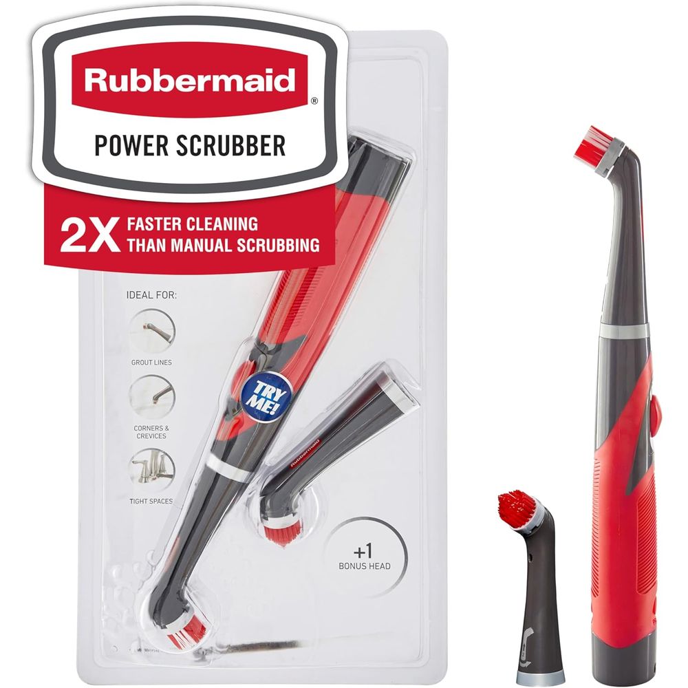 Home Kitchen Bathroom Cleaning - Battery-Powered Scrub Brush for Multi-Surface Cleaning: