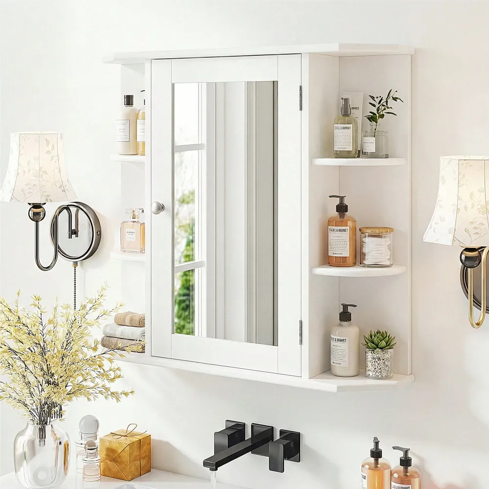 Bathroom Cabinet Mirror - Medicine Mirror Cabinet For Bathroom, Surface