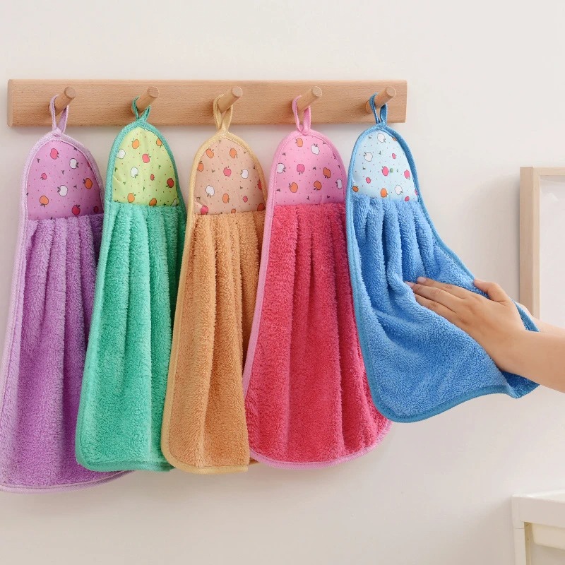 4pcs 20*32cm Small Hand Towels - Home Kitchen Bathroom Cleaning reseña y precio