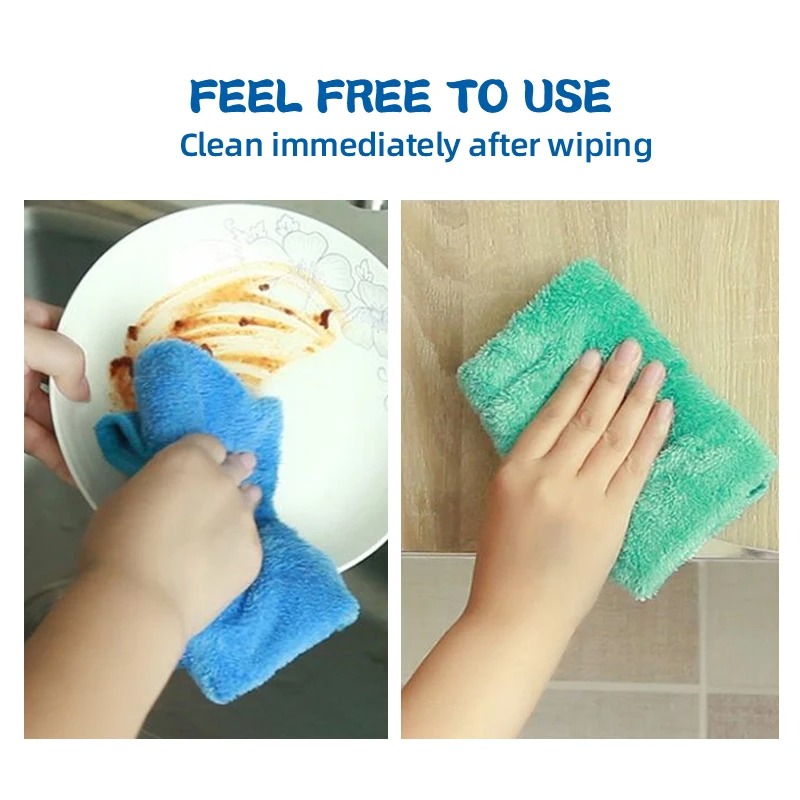 4pcs 20*32cm Small Hand Towels - Home Kitchen Bathroom Cleaning reseña y precio