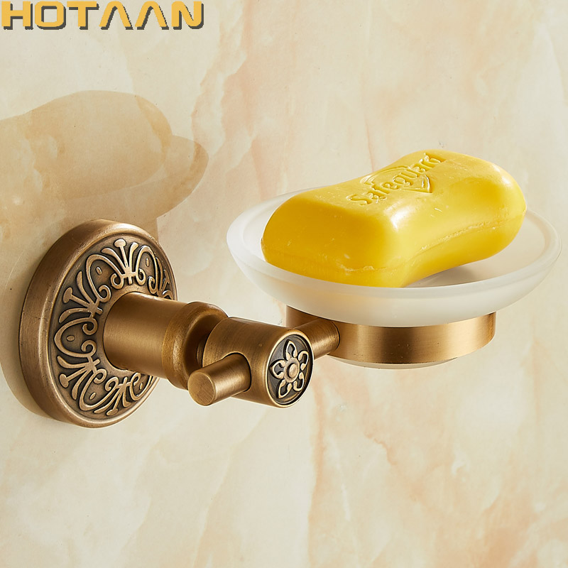 Solid Aluminium Wall Mounted A - Glass Soap Dish reseña y precio