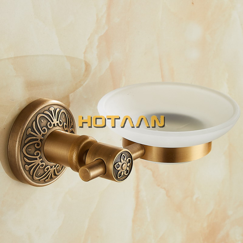 Solid Aluminium Wall Mounted A - Glass Soap Dish reseña y precio