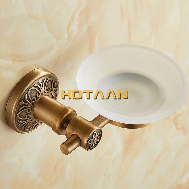 Solid Aluminium Wall Mounted A - Glass Soap Dish reseña y precio