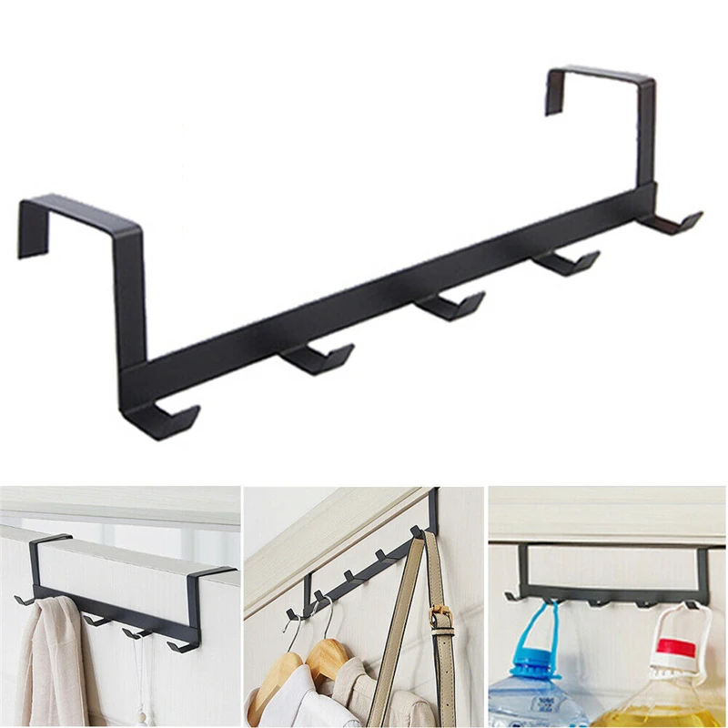Hooks Over The Door 5 Hooks Ho - Tiny Home Bathroom Kit reseña y precio