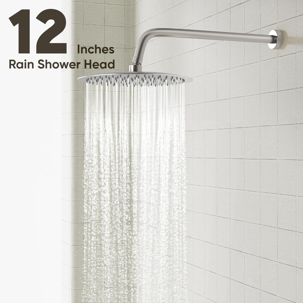 Shower System with Tub Spout,  - Shower Head Rain reseña y precio