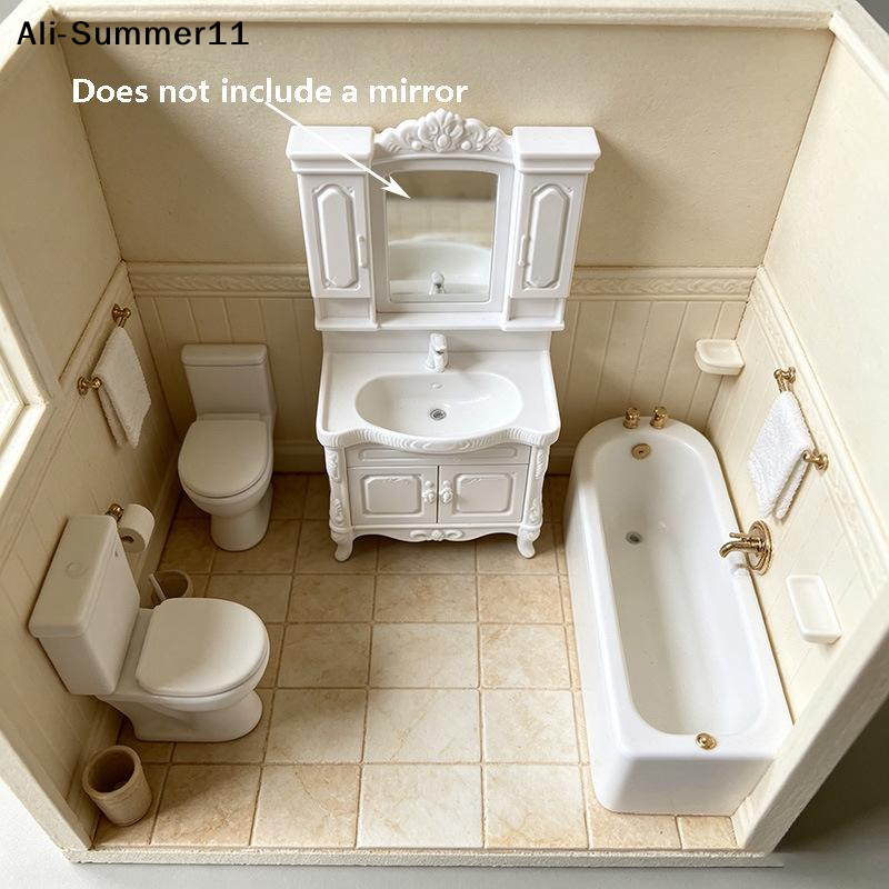 【A11】1Pcs Doll Home Bathroom F - Tiny Home Bathroom Kit reseña y precio
