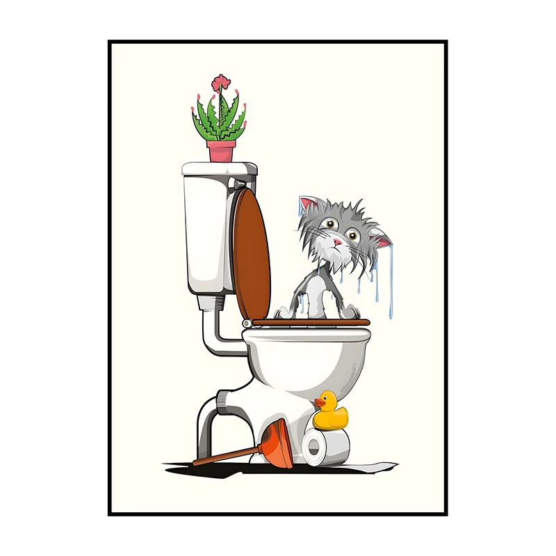1PCS Frameless Fun Bathroom An - Toilet Paper Holder reseña y precio