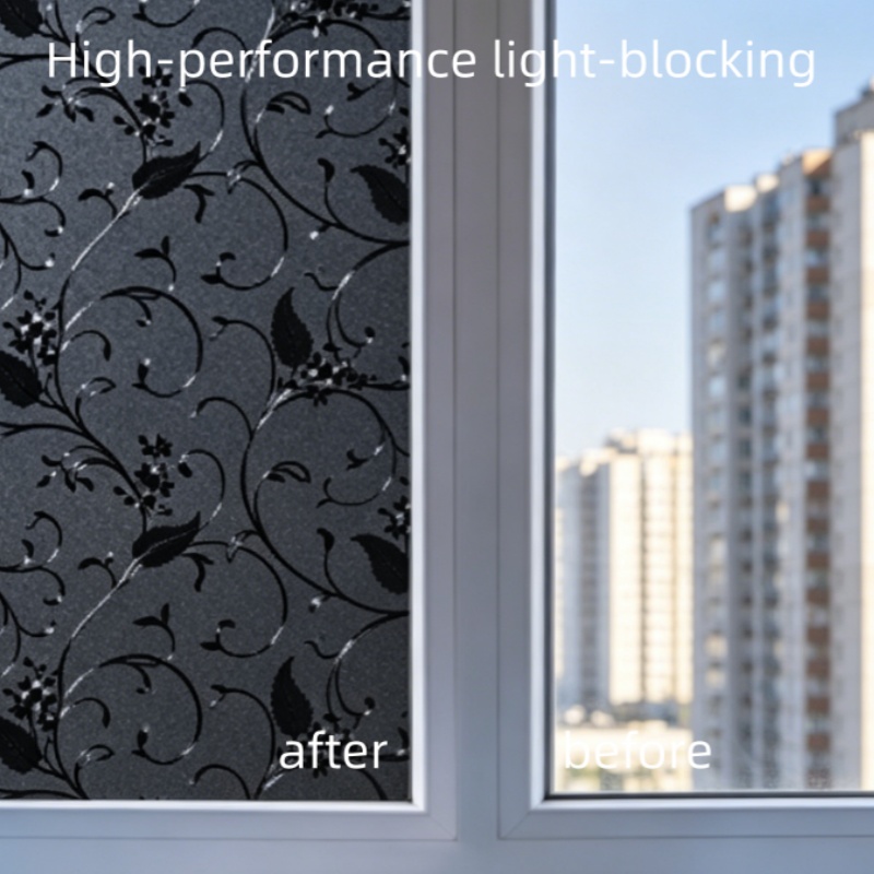 Privacy Blackout Window Film S - Home Bathroom Window Tint reseña y precio