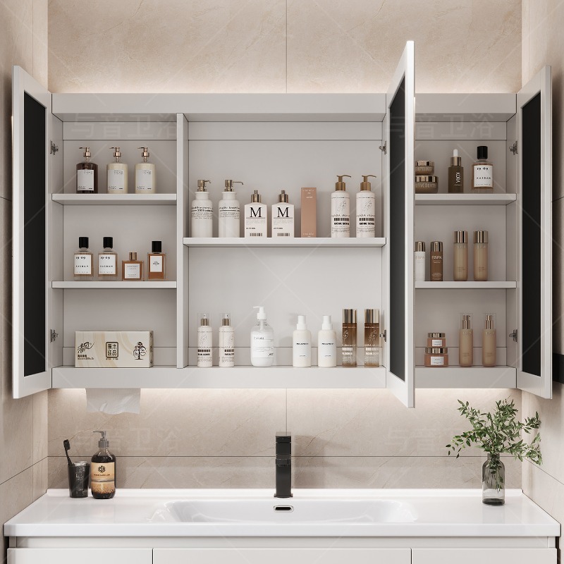 Over Accessories Bathroom Cabi - Bathroom Cabinet Mirror reseña y precio