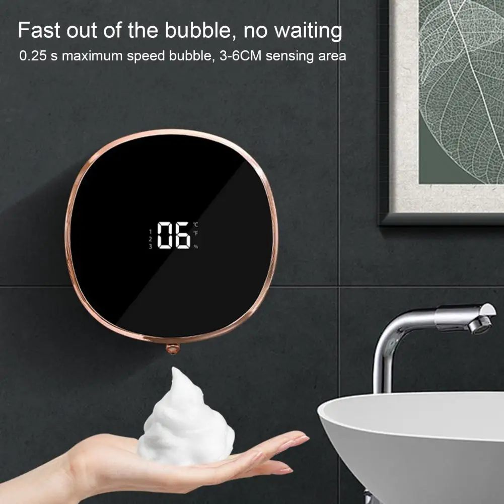 Electric Soap Dispenser with T - Home Bathroom Wall Soap Dispenser reseña y precio