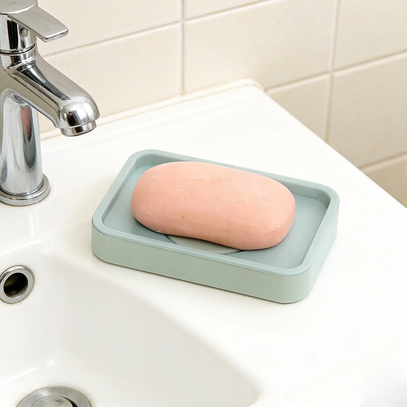 Double Layer Soap Dish with Dr - Glass Soap Dish reseña y precio
