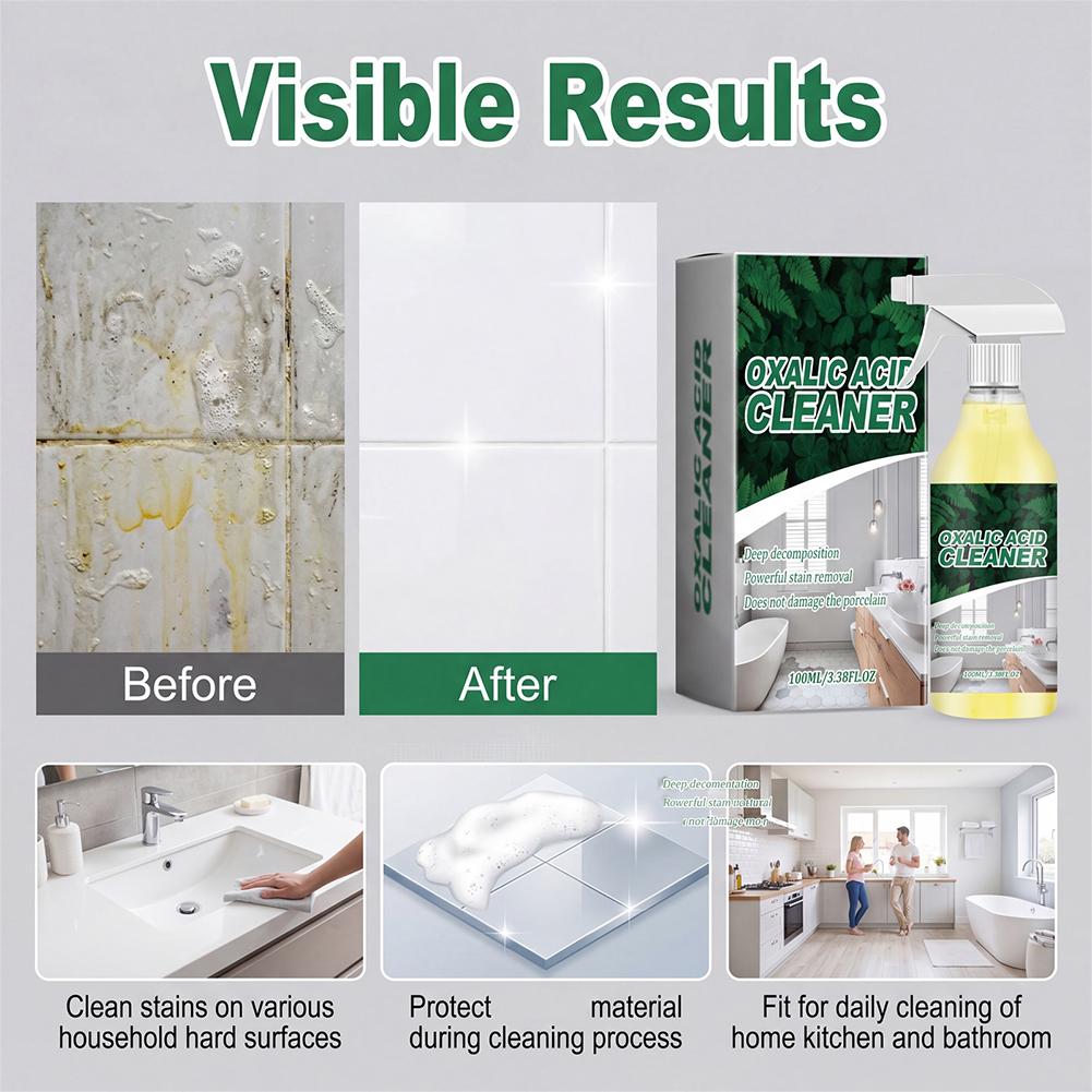 100ml Oxalic Acid Surface Clea - Home Kitchen Bathroom Cleaning reseña y precio