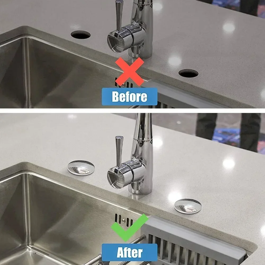 Kitchen Sink Hole Cover Faucet - Home Bathroom Taps reseña y precio