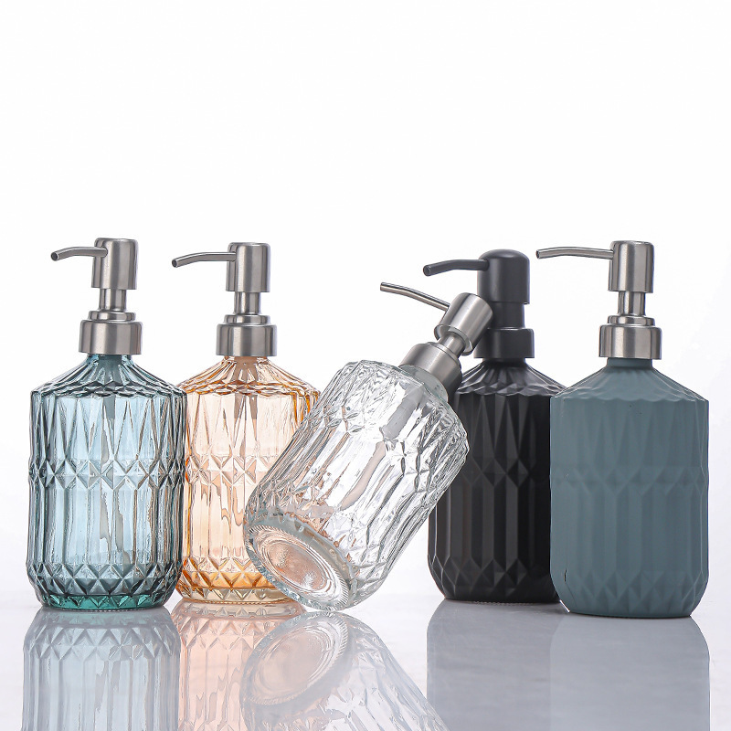 400ML Manual Liquid Soap Dispe - Glass Soap Dish reseña y precio