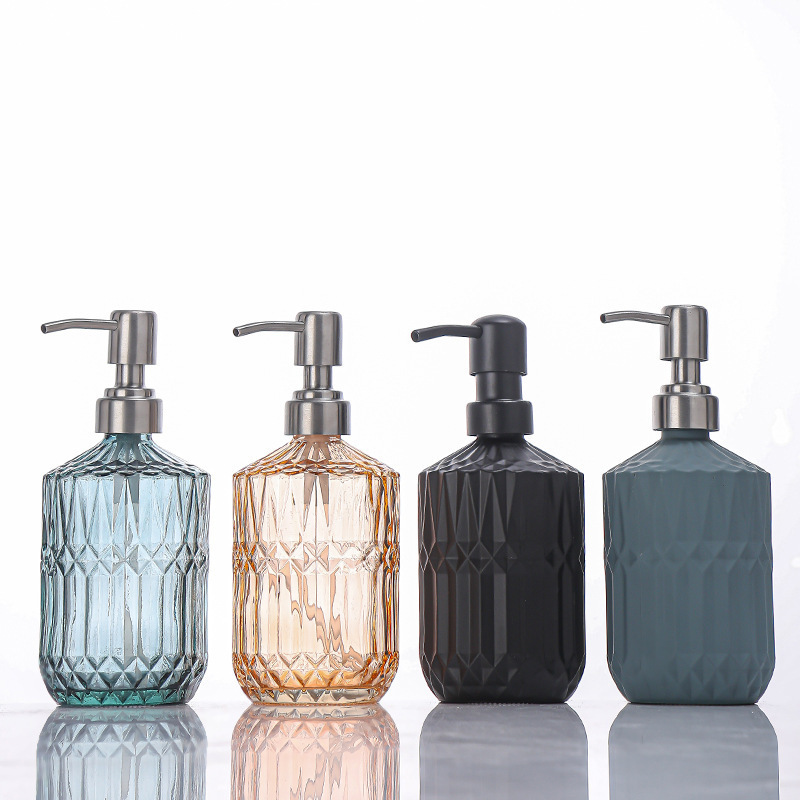 400ML Manual Liquid Soap Dispe - Glass Soap Dish reseña y precio