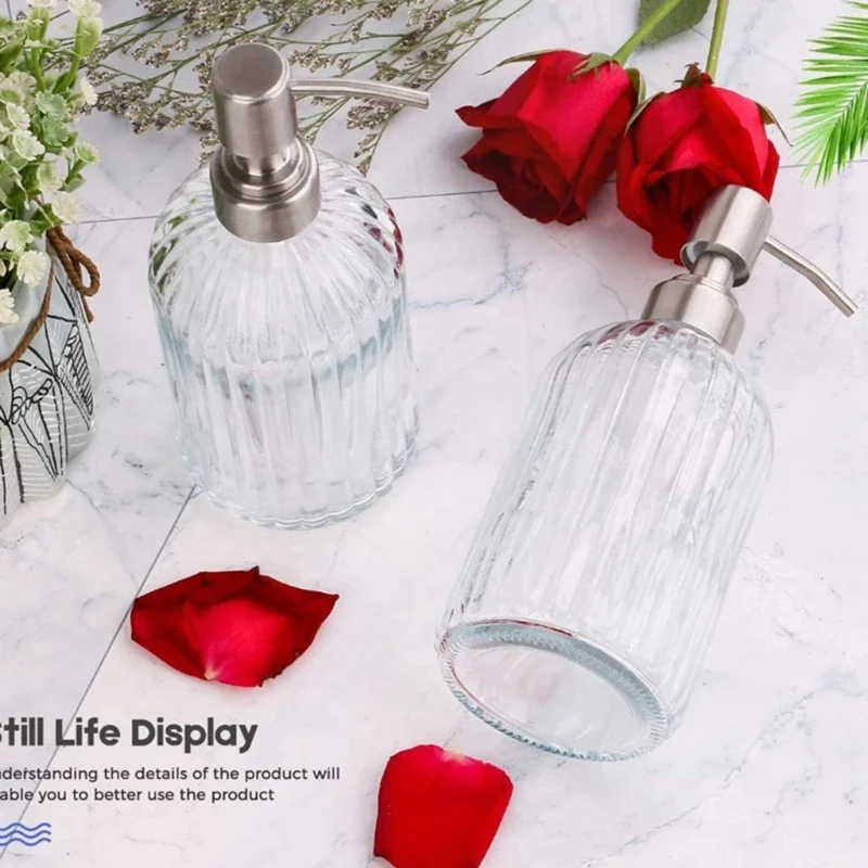 Soap Dispenser Bathroom Clear  - Glass Soap Dish reseña y precio