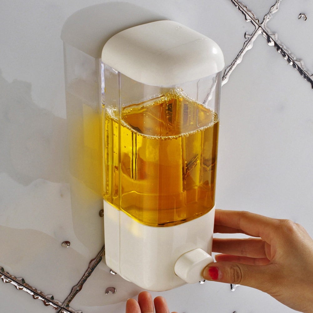 500ML Wall Mounted Soap Dispen - Home Bathroom Wall Soap Dispenser reseña y precio