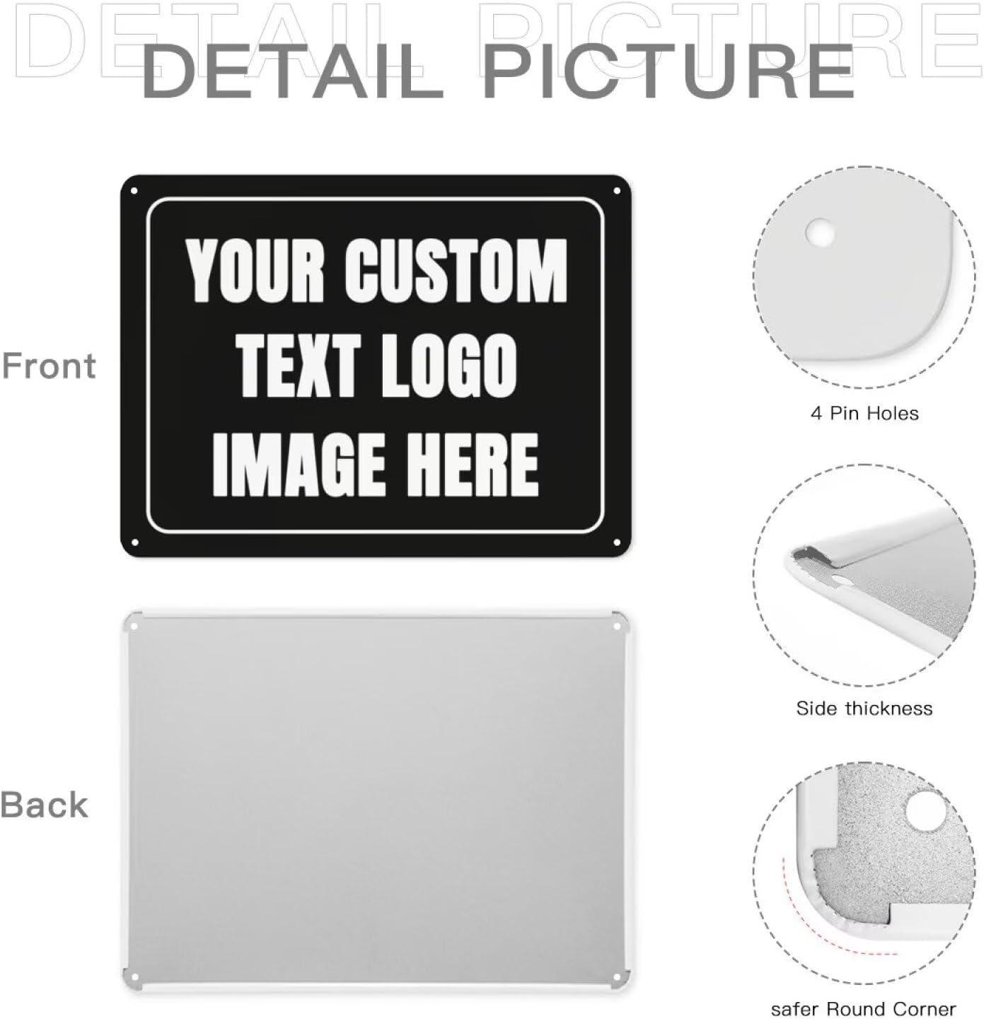Custom Sign Personalized Metal - Home Bathroom Design reseña y precio