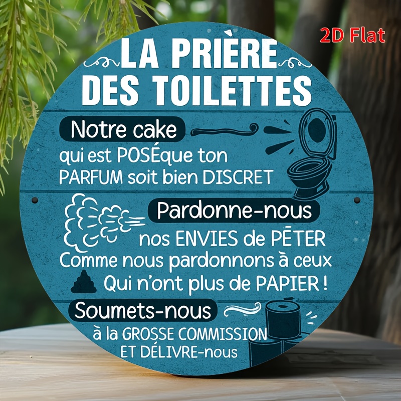 La Prière Des Toilettes Funny  - Home Bathroom Reno reseña y precio