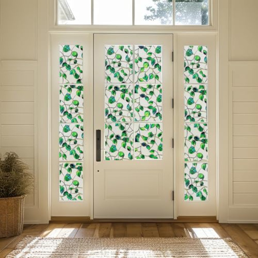 Frosted Glass Window Film Heat - Home Bathroom Window Tint reseña y precio