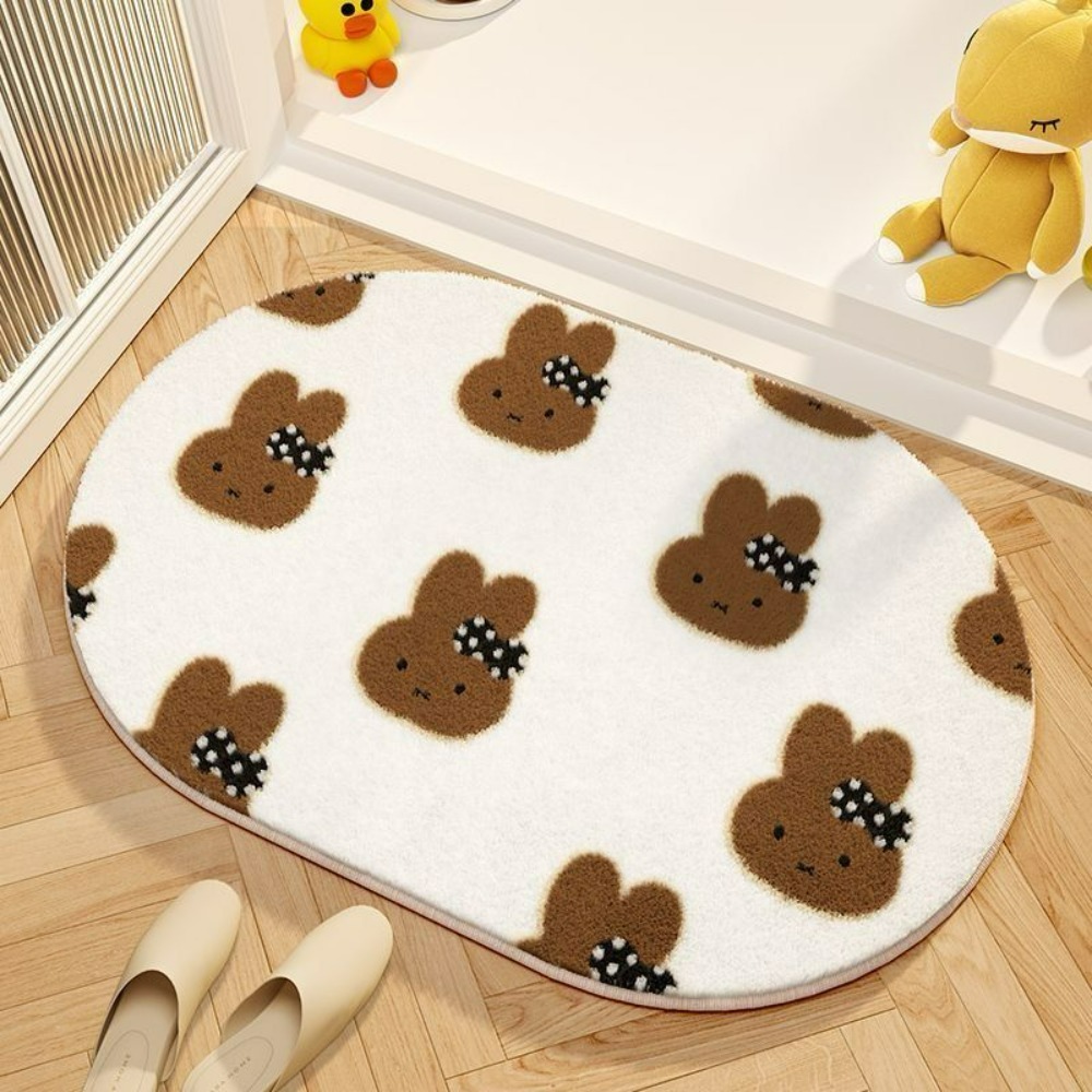 Miffy Cartoon Floor Mat Soft I - Tiny Home Bathroom Kit reseña y precio