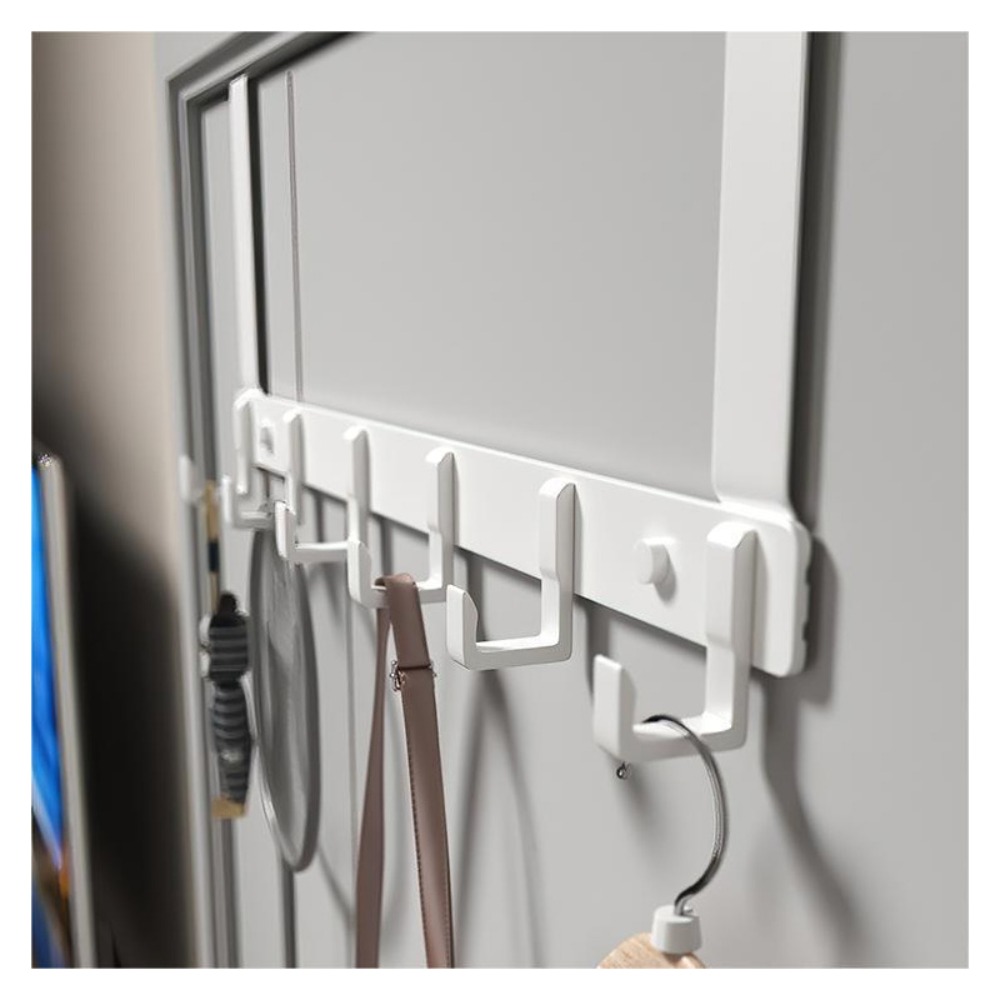 Hooks Over The Door 6 Hooks Cl - Tiny Home Bathroom Kit reseña y precio