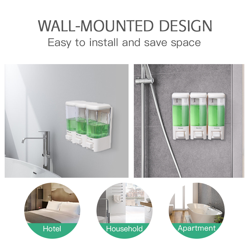 SVAVO Liquid Soap Dispenser Wa - Home Bathroom Wall Soap Dispenser reseña y precio