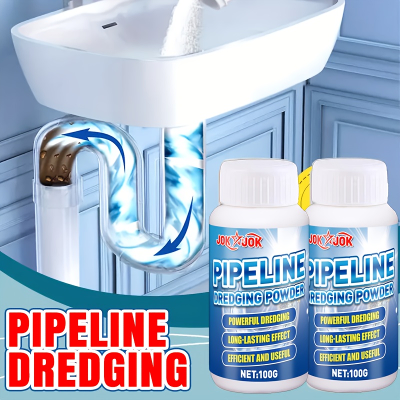 Powerful Drain Cleaner Powder, - Home Kitchen Bathroom Cleaning reseña y precio