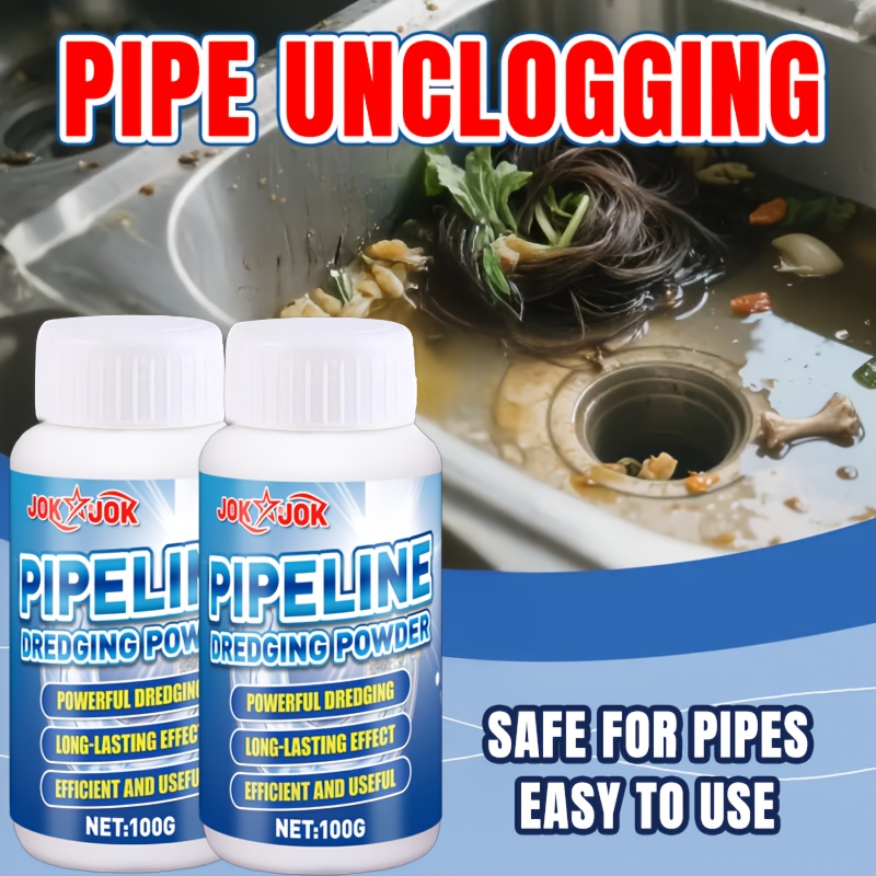 Powerful Drain Cleaner Powder, - Home Kitchen Bathroom Cleaning reseña y precio