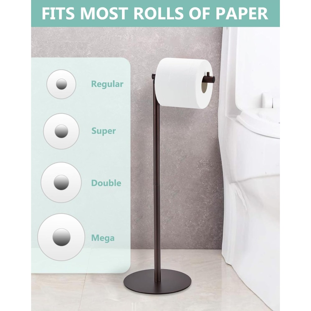 Free Standing Toilet Paper Hol - Toilet Paper Holder reseña y precio