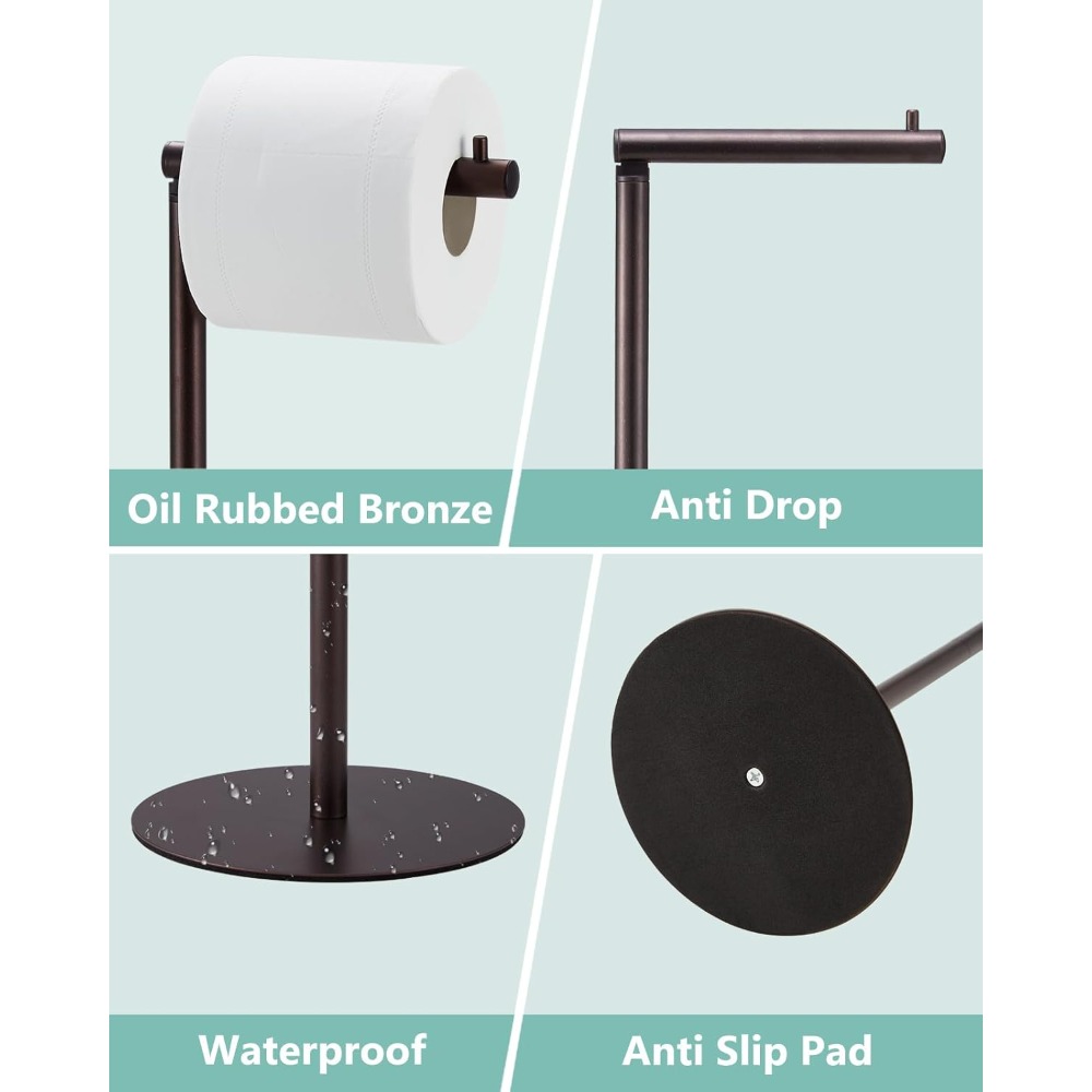 Free Standing Toilet Paper Hol - Toilet Paper Holder reseña y precio
