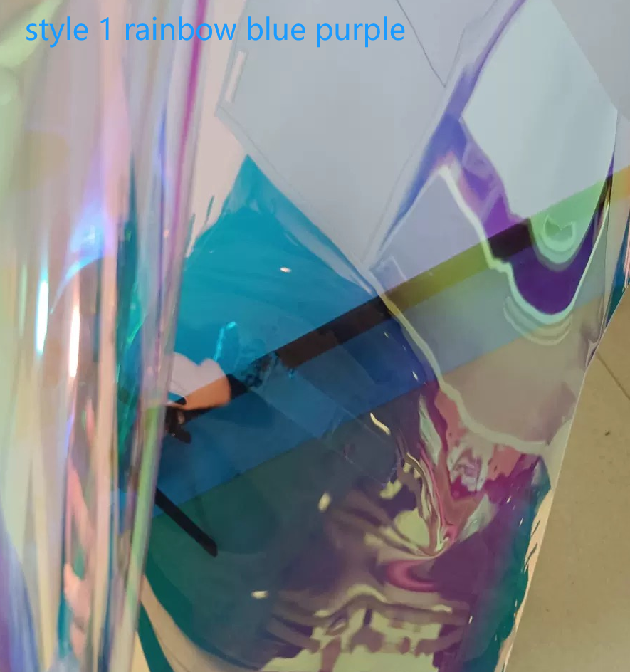 Iridescent Window Film PET Tra - Home Bathroom Window Tint reseña y precio