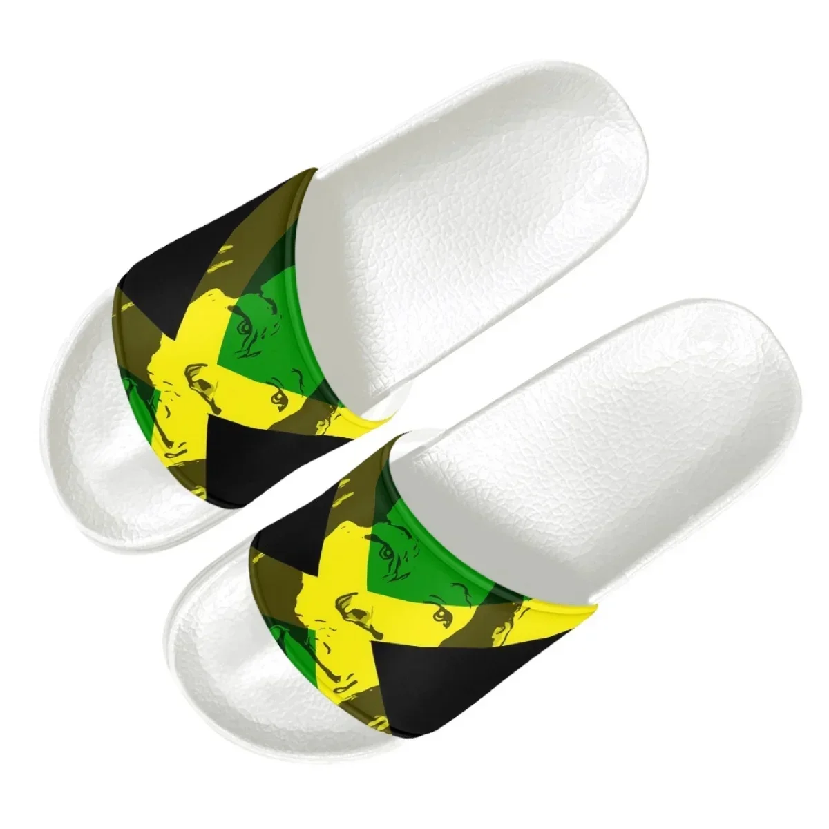 Jamaica Flag Art Design Print  - Home Bathroom Design reseña y precio