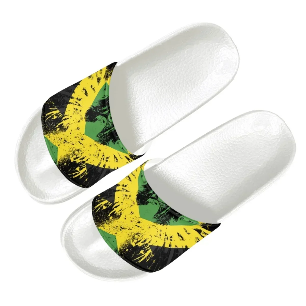Jamaica Flag Art Design Print  - Home Bathroom Design reseña y precio