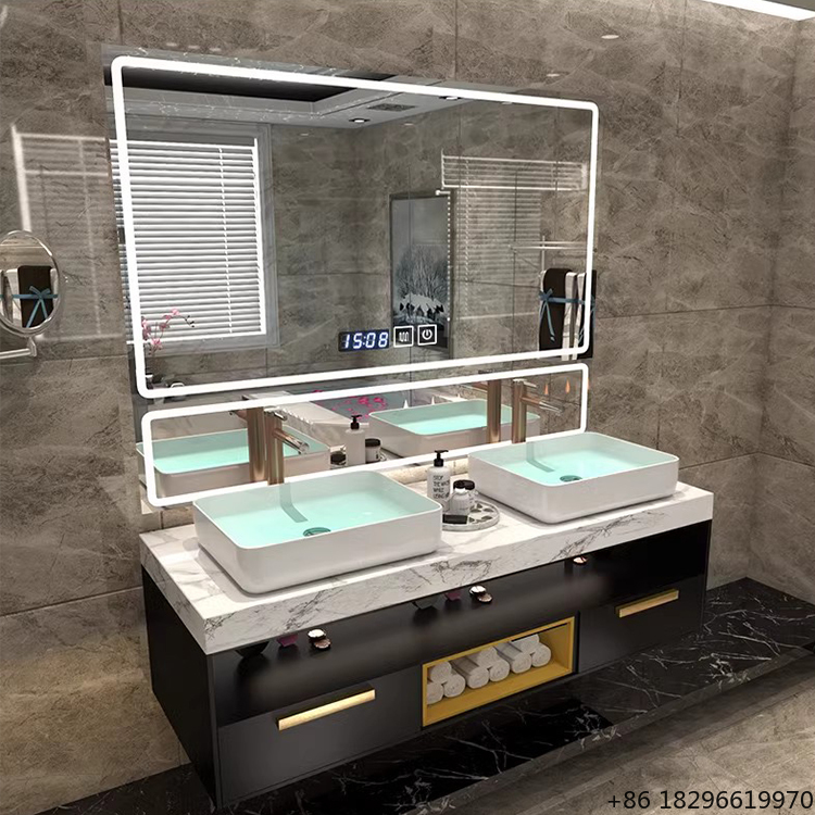 Luxury Large LED Backlit Smart - Bathroom Cabinet Mirror reseña y precio