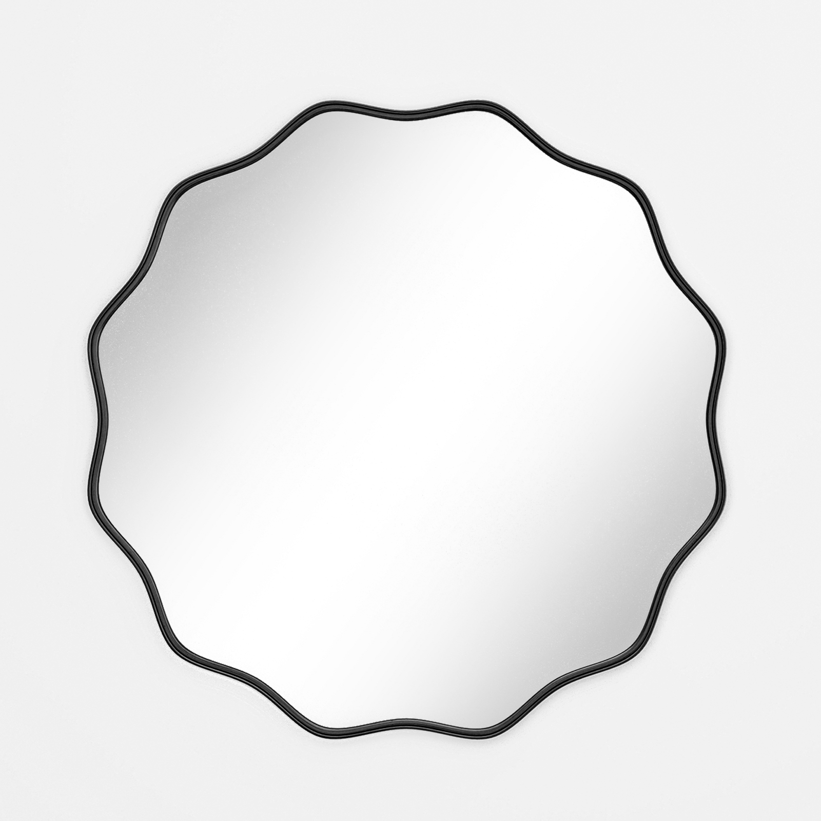 Wavy Round Bathroom Mirror Dec - Bathroom Cabinet Mirror reseña y precio