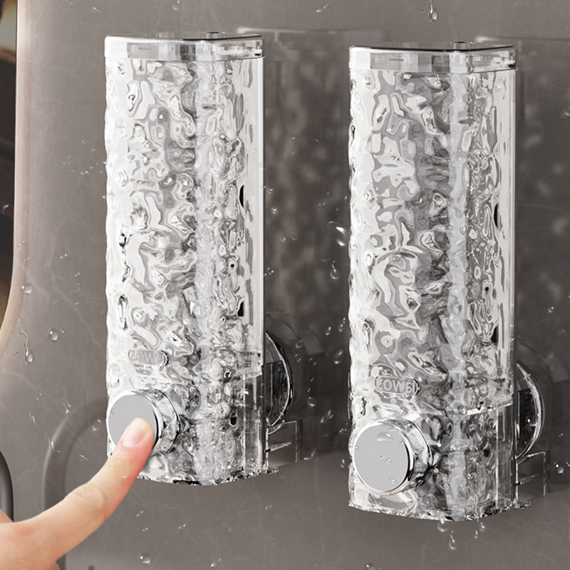 450ml New Transparent Liquid S - Home Bathroom Wall Soap Dispenser reseña y precio