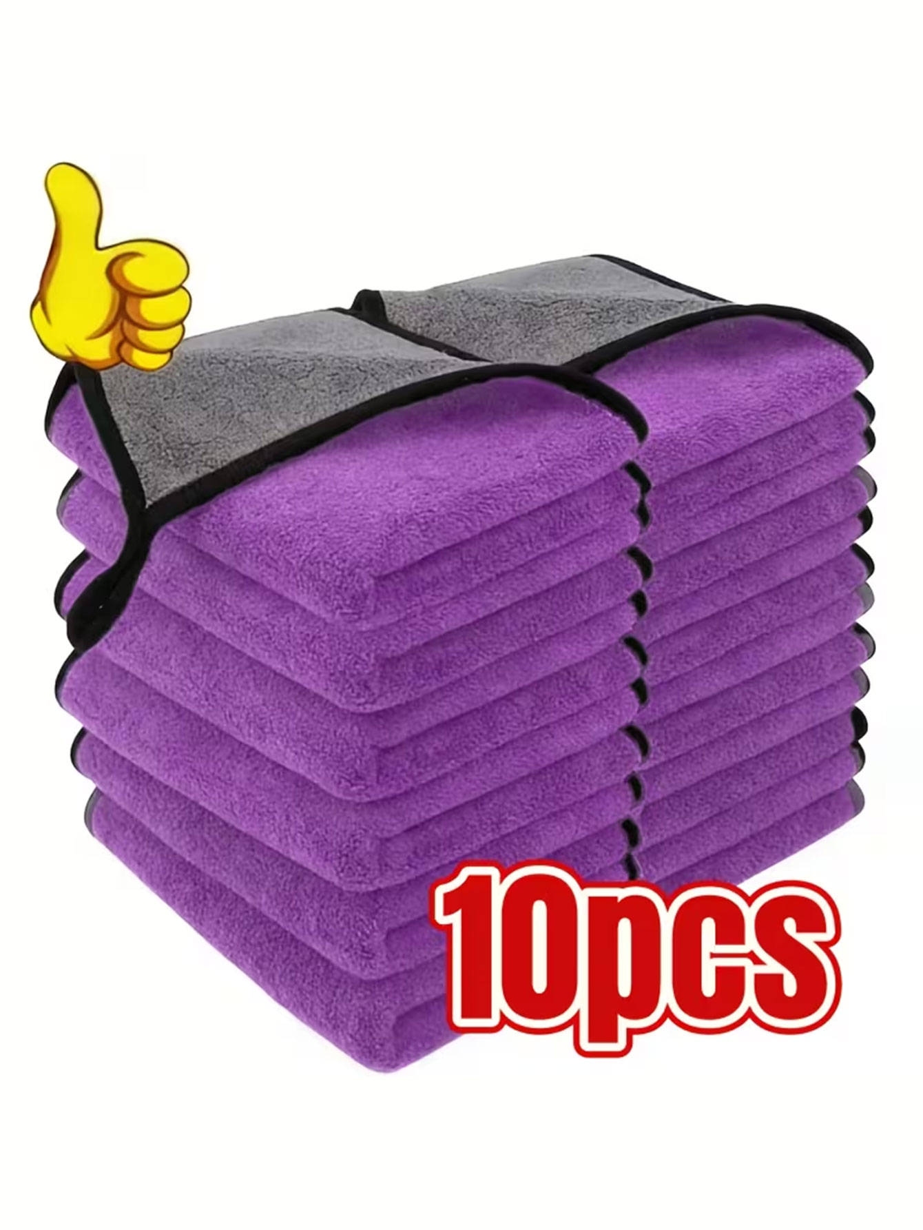 10-Pack Double-Sided Coral Vel - Home Kitchen Bathroom Cleaning reseña y precio
