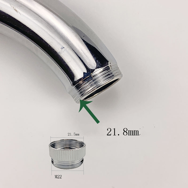 Metal Kitchen Faucet Adapter 2 - Home Bathroom Taps reseña y precio