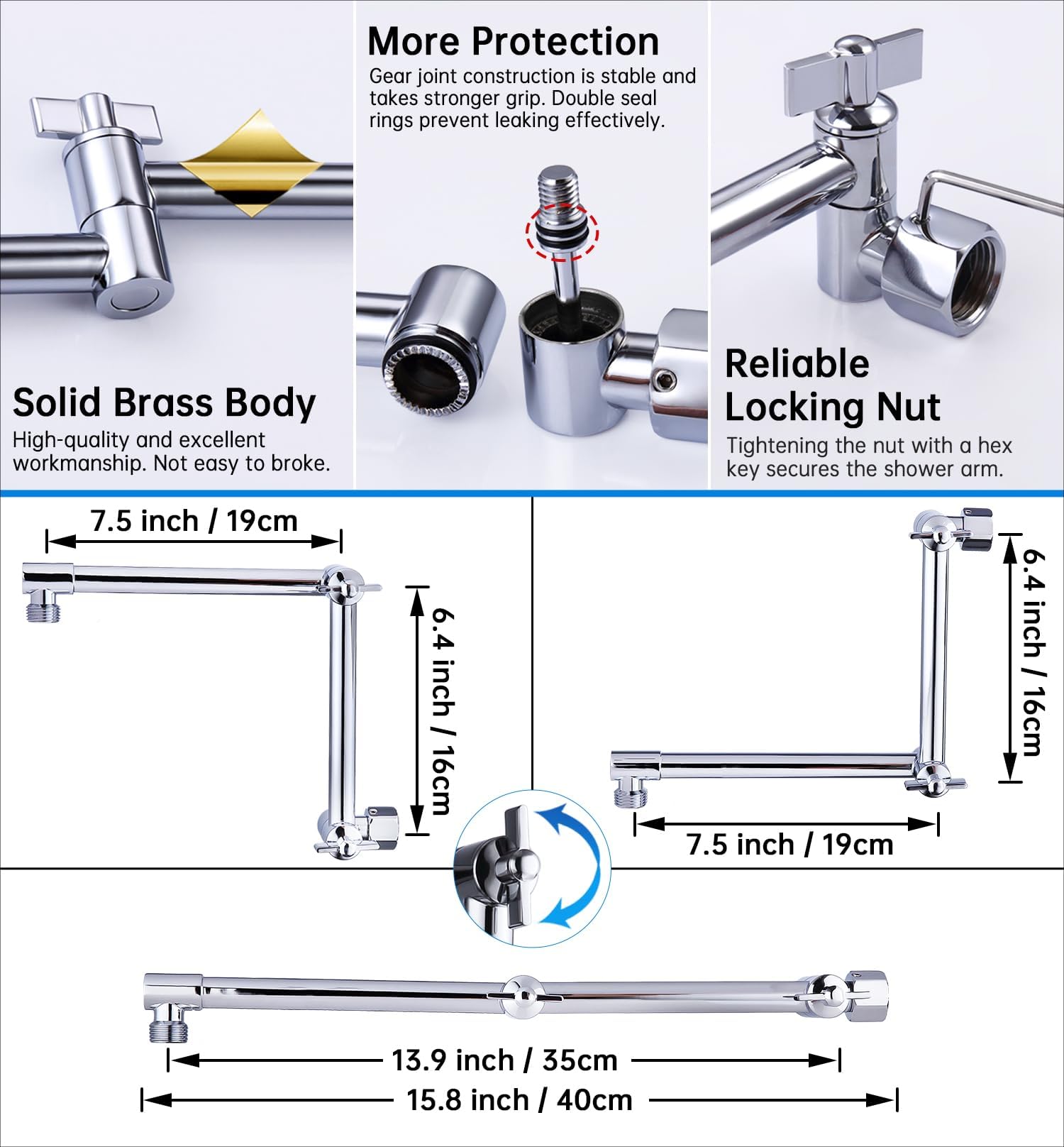 16x10 Inch Stainless Steel Rai - Shower Head Rain reseña y precio