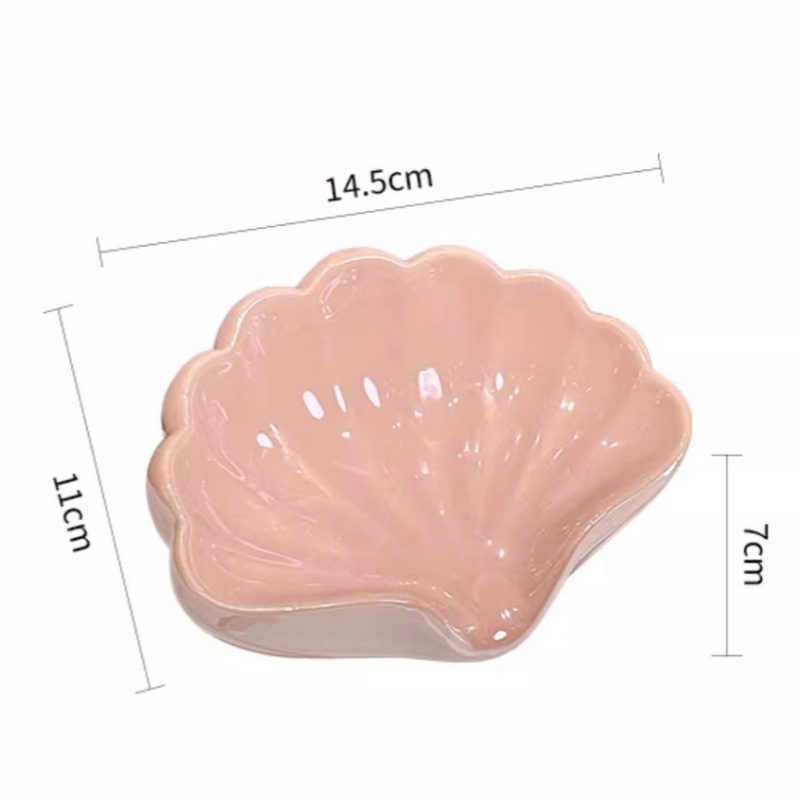 1PC Pink Ceramic Soap Dish wit - Glass Soap Dish reseña y precio