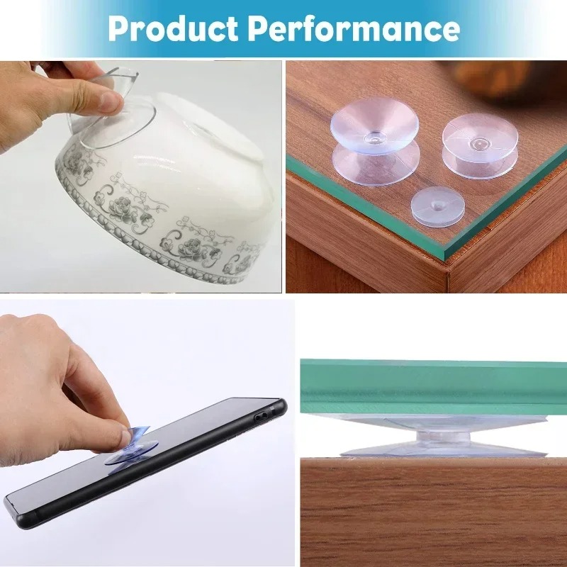 Double Sided Plastic Suction C - Glass Soap Dish reseña y precio