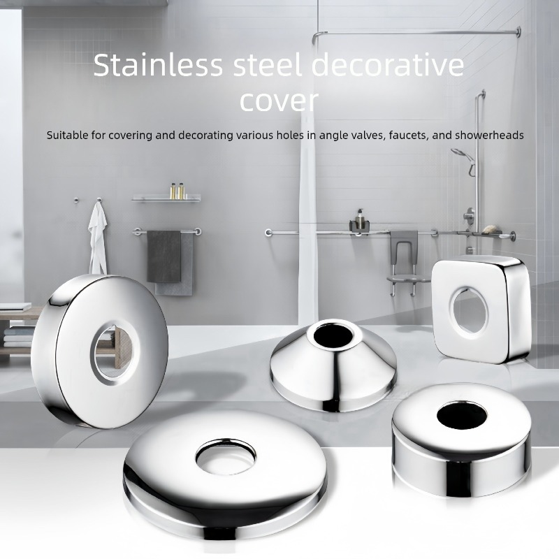 Stainless Steel Pipe Trim Cove - Tiny Home Bathroom Kit reseña y precio