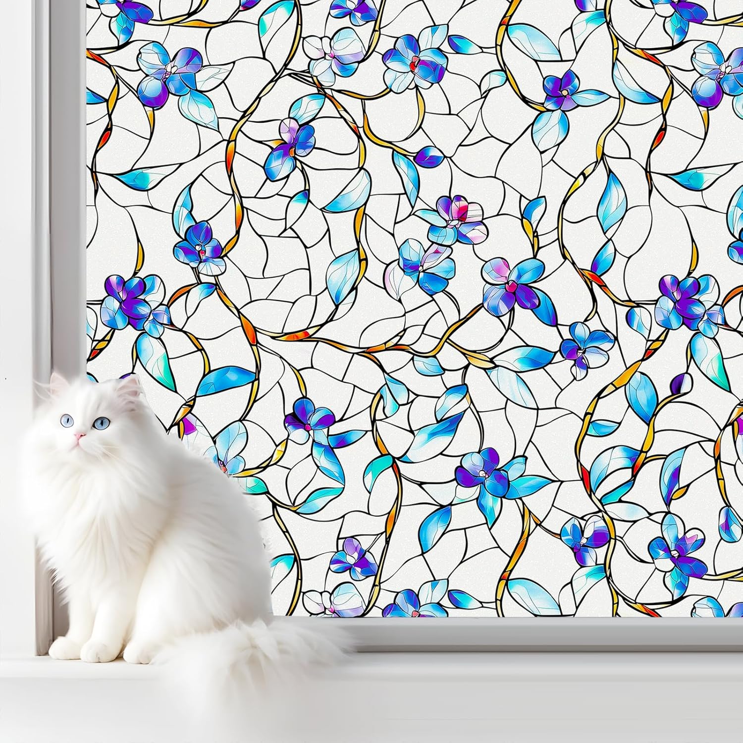 Frosted Glass Window Film, UV  - Home Bathroom Window Tint reseña y precio