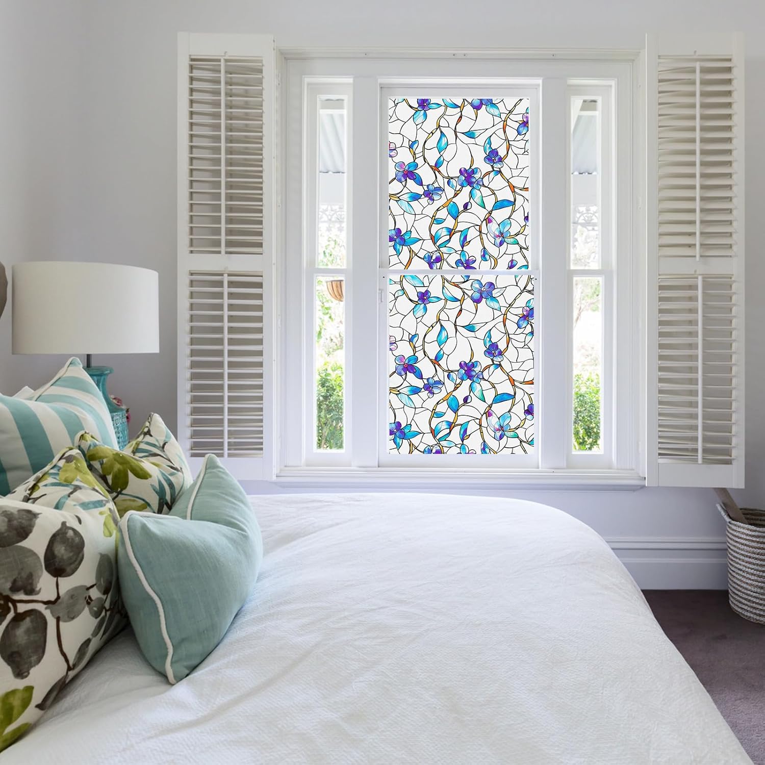 Frosted Glass Window Film, UV  - Home Bathroom Window Tint reseña y precio