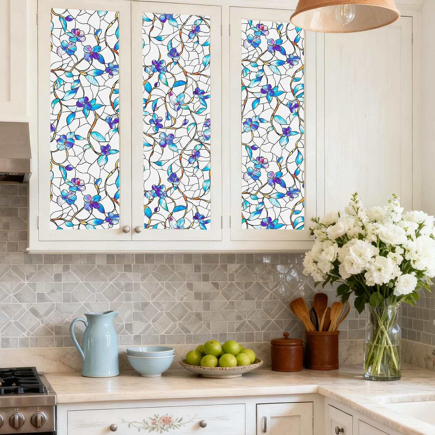 Frosted Glass Window Film, UV  - Home Bathroom Window Tint reseña y precio