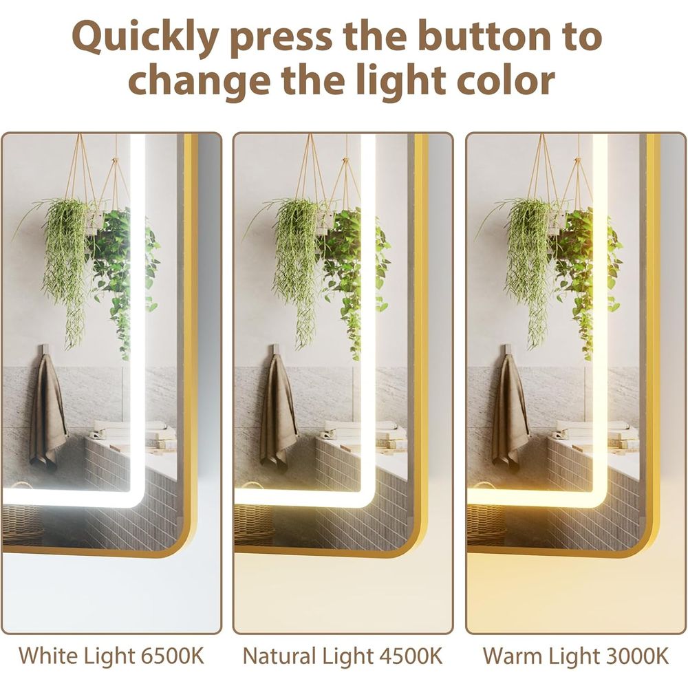 Illuminated Bathroom Mirror Ca - Bathroom Cabinet Mirror reseña y precio